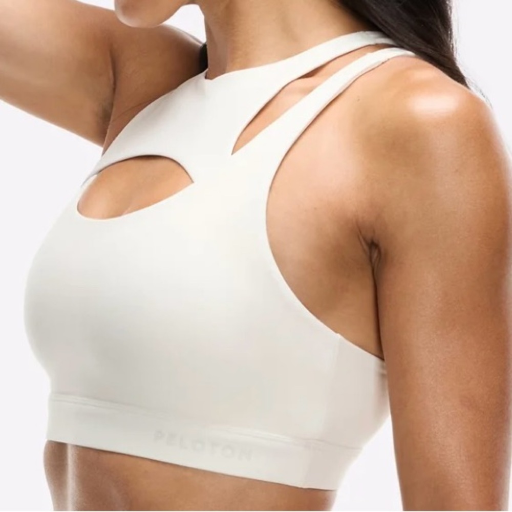 Peloton Women's Ivory Sports Bra